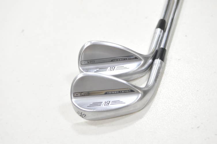 LEFT HANDED Titleist Vokey SM10 Tour Chrome 54, 58 Wedge Set BV Steel #229001