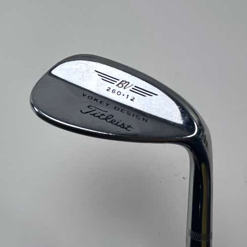Titleist Vokey Chrome 200 Lob Wedge LW 60* 12 Bounce True Temper Dynamic Gold RH