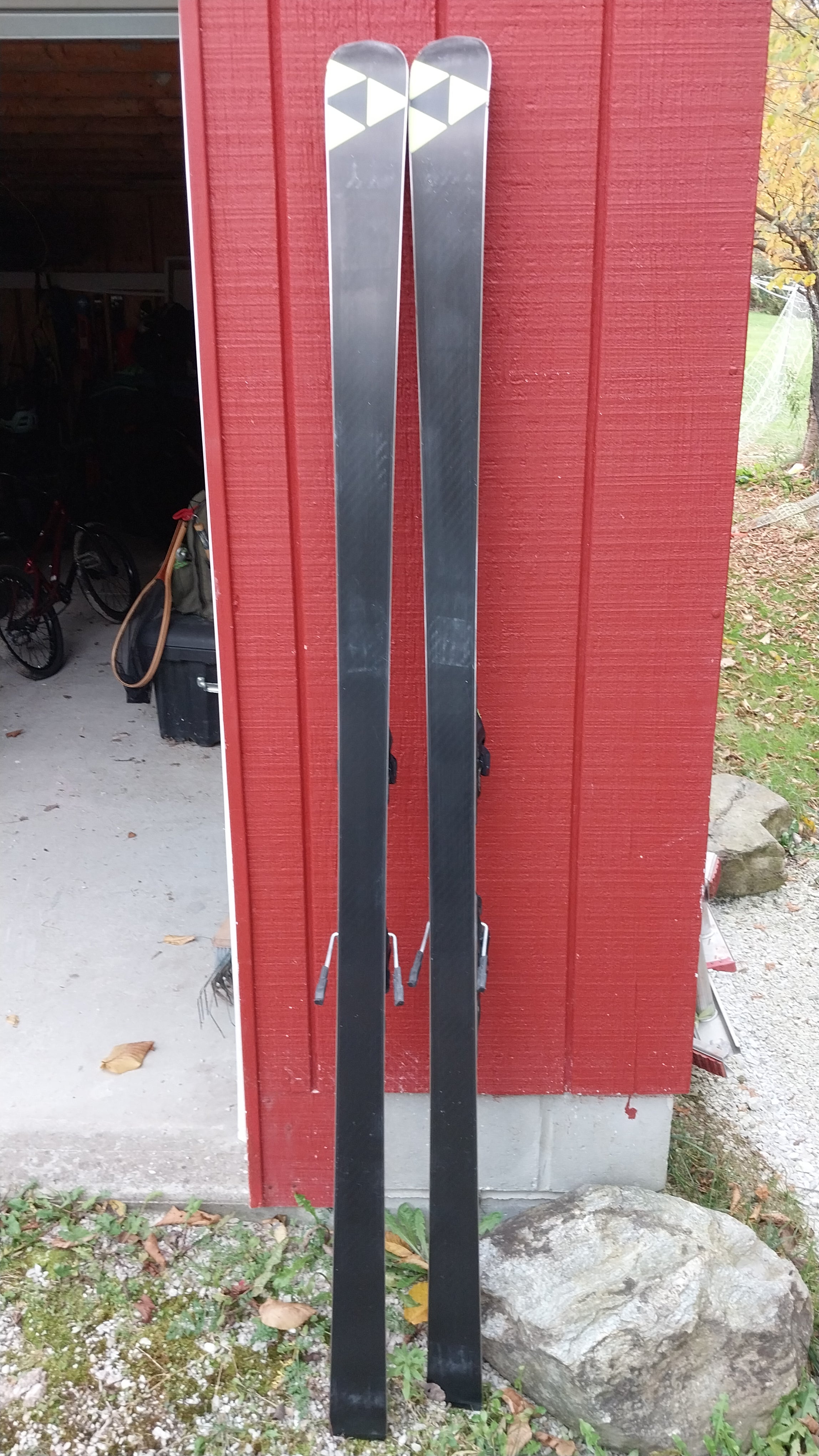 が*ん様 FISCHER RC4 GS 188 R30 Racing 188 cm Fischer RC4 WC GS Skis With Bindings Max Din 18