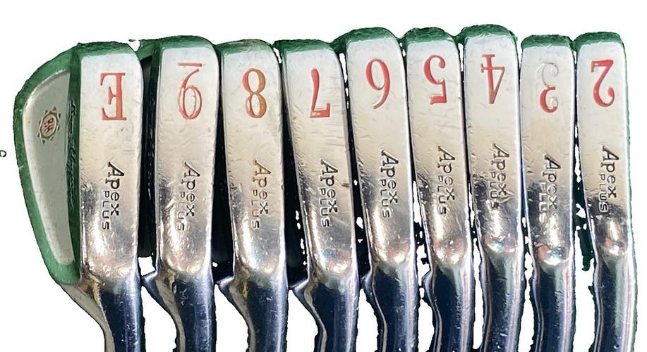 Ben Hogan Apex Plus Forged Iron Set 2-PW Rifle Stiff Steel 5i 38" RH New Grips