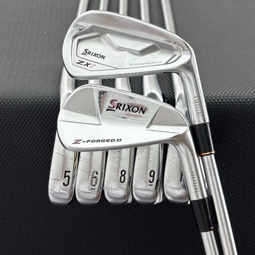 SRIXON ZX7 MKII/Z-FORGED II COMBO IRON SET 4-P -1/2"