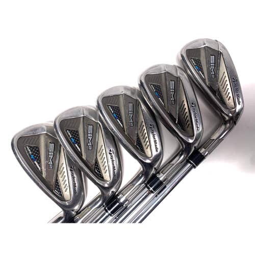TaylorMade SIM2 MAX Iron Set 6-PW+AW Elevate VSS 95g Regular RH No 7 iron