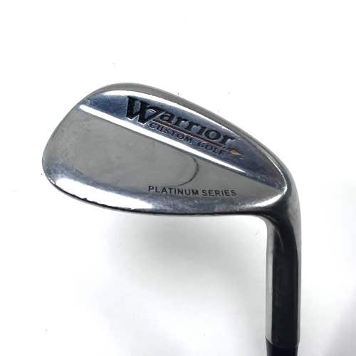 Warrior Platinum Series Sand Wedge SW 56* Wedge Steel Mens RH Oversize Grip