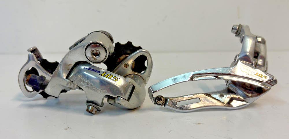 Shimano 105 RD-5500 Rear & FD-5503 Bottom Pull Front 3x10 Speed Road Derailleurs