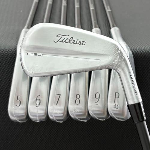 NEW TITLEIST T250 2025 IRON SET 4-P +1/2"