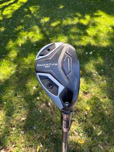 Callaway Quantum Max 6 Hybrid 27 Vanquish R2 Senior Flex 38.75" +HC MINT