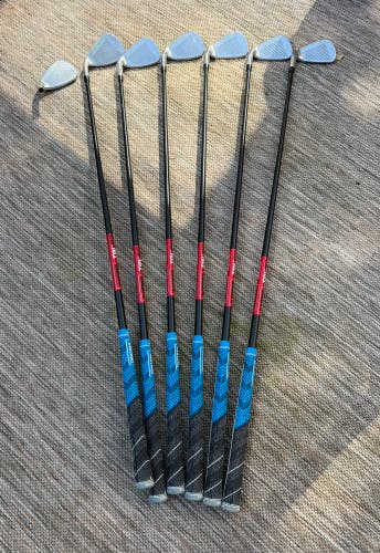 Men’s Callaway Rogue Iron Set 5-AW | KBS TGI 60 Graphite Shafts | Midsize Grips