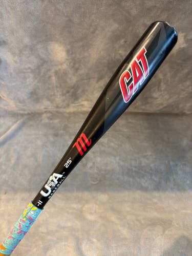 Marucci CAT Alloy Bat USABat Certified (-10) Alloy 14 oz 25" (Used)