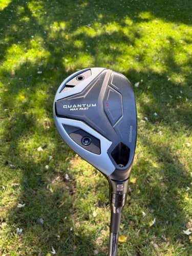 Callaway Quantum Max Fast 6 Hybrid 28 Vanquish R2 Senior Flex 38.75" +HC MINT
