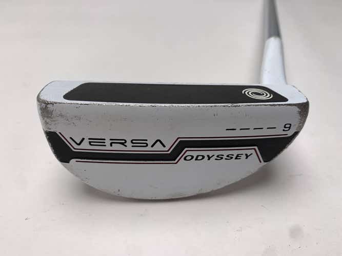 Odyssey Versa 9 White Black White Putter 34.5" Mens RH