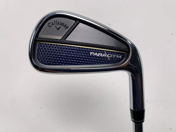 Callaway Paradym Single 7 Iron True Temper Elevate MPH Stiff Steel Mens RH