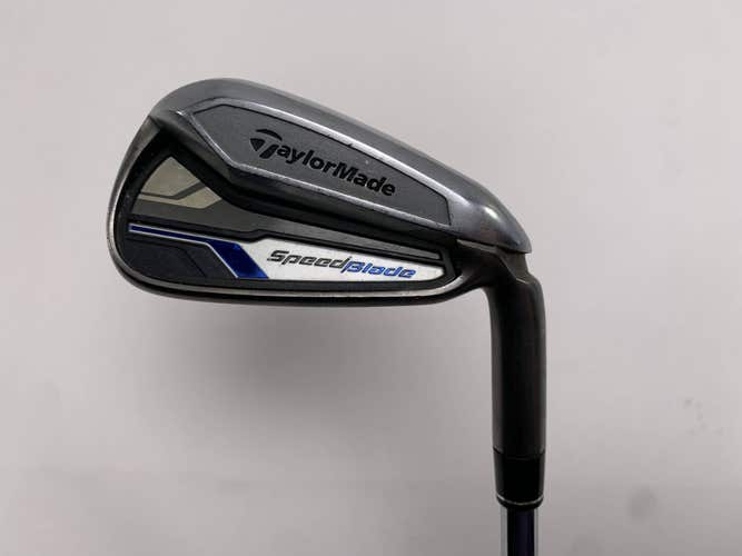 TaylorMade Speedblade Single 6 Iron SpeedBlade Stiff Graphite Mens RH
