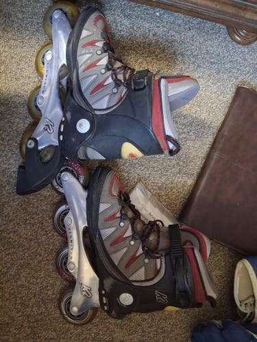 K2 womens size 8 Flight ALX-W Inline Skates Regular Width Size 8 (Used)
