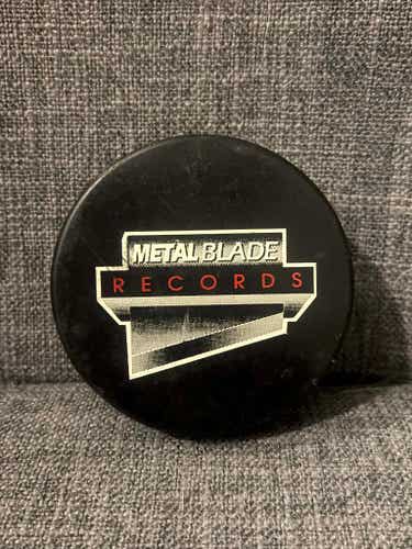 Metal Blade Records Hockey Puck New