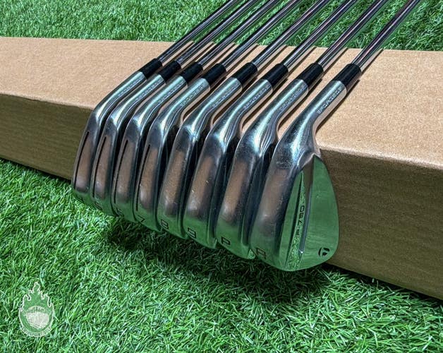 Used RH 2025 TaylorMade P-790 Irons 4-PW/AW KBS Tour Lite Stiff Steel Golf Set
