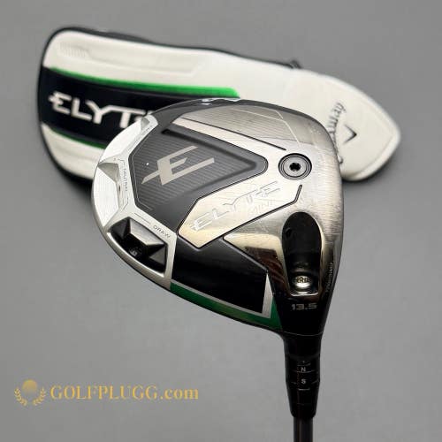 13.5 Mini Driver- Callaway Elyte Mini w/ Headcover / Denali, Stiff (3619)