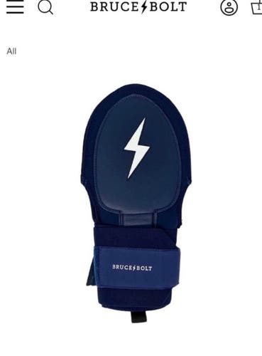Bruce Bolt Navy Premium Pro Sliding Mitt (New)