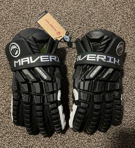 Maverik Max Lacrosse Gloves New men’s Large 13” NWT