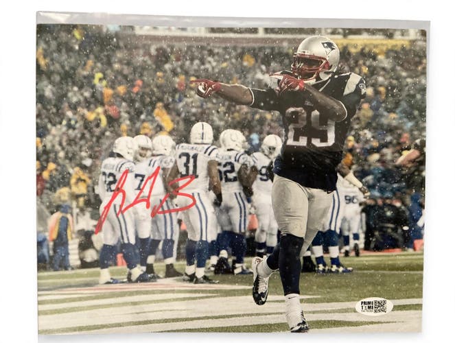 LeGarrette Blount Autographed Signed 8x10 Photo Patriots TD Colts Prime Time