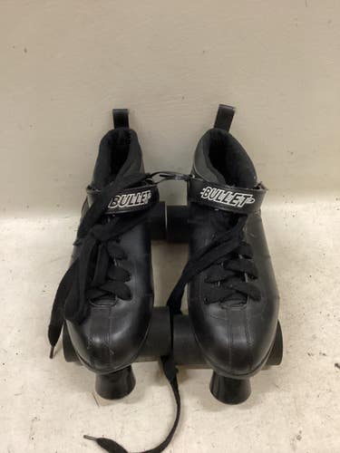 Used Chicago BULLET Senior Roller Quad Skates Black Senior 9 11725-S000509956