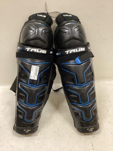 Used True XC9 Senior Shin Guards Black 17" 11725-S000510029