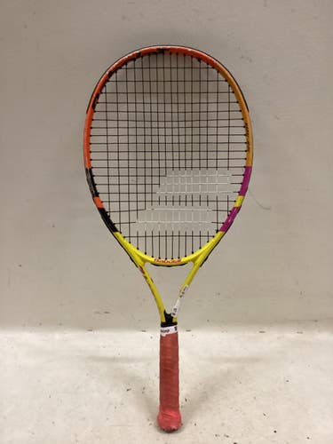 Used Babolat NADAL JR 25 Junior Tennis Racquet Yellow 25" 11725-S000510049
