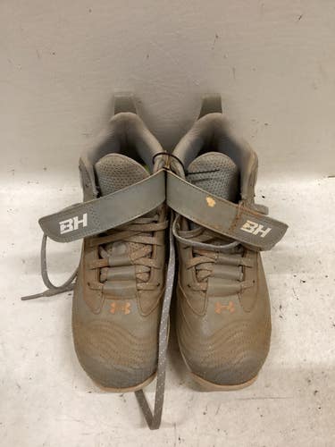 Used Under Armour BH BB CLEATS BB/SB Cleats Grey Junior 03.5 11725-S000510082