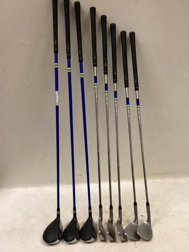 Used US Kids GREEN 57 TS3 V10 Jr Club Set RH 8 Piece 11725-S000510131