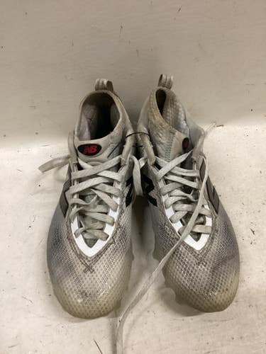 Used New Balance FREEZE LAX Cleats Mens White Senior 7 11725-S000510188