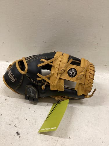 Used Franklin 22605-11 BB/SB Glove RH Throw Black And Tan 11" 11725-S000508071