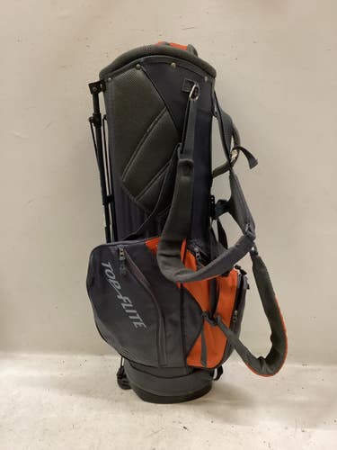 Used Top Flite 7 WAY STAND BAG Mens Stand Bag Grey 11725-S000510207