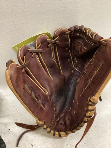 Used Mizuno GPE 1200 BB/SB Glove LH Throw Chocolate And Almond 12" 11725-S000510247