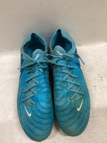 Used Nike PHANTOM GX Soccer Cleats Turquoise Senior 9.5 11725-S000510286