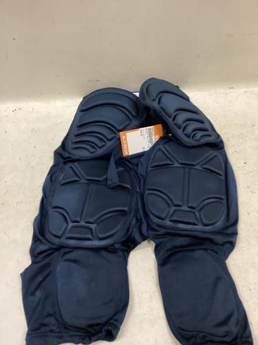 Used Alleson Adult FB Integrated Pants Navy Blue LG 11725-S000510341