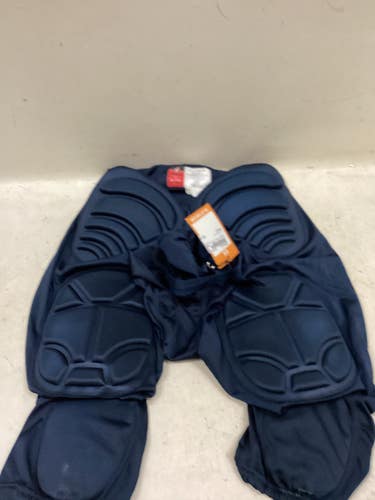 Used Alleson Adult FB Integrated Pants Navy Blue 2X 11725-S000510343