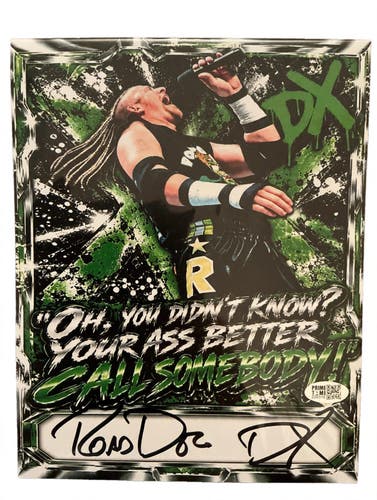 Road Dog Autographed Signed 8x10 Photo WWE DX Inscribed Catchphrase Prime Time