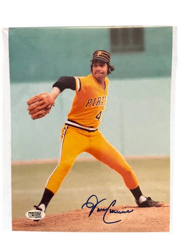 John Candelaria Autographed Signed 8x10 Photo Pirates Pitching Prime Time COA