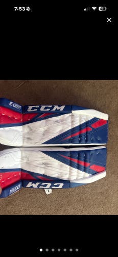 36" CCM Extreme Flex 4 Goalie Leg Pads (Used)