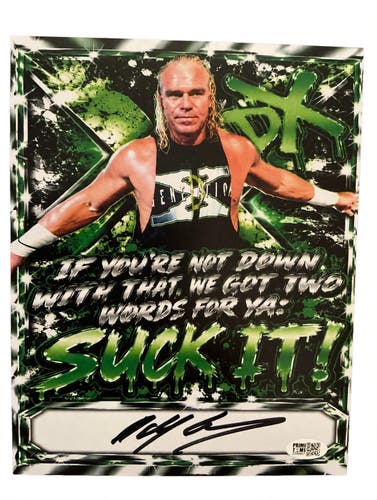 Billy Gunn Autographed Signed 8x10 Photo WWE DX Suck It Catchphrase Prime Time