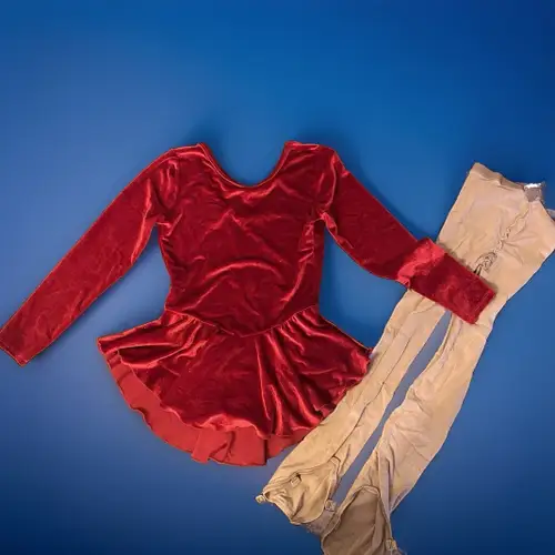 Ice Skating Rebel Skategear Figure Skating Performing Dress Girls Child Large