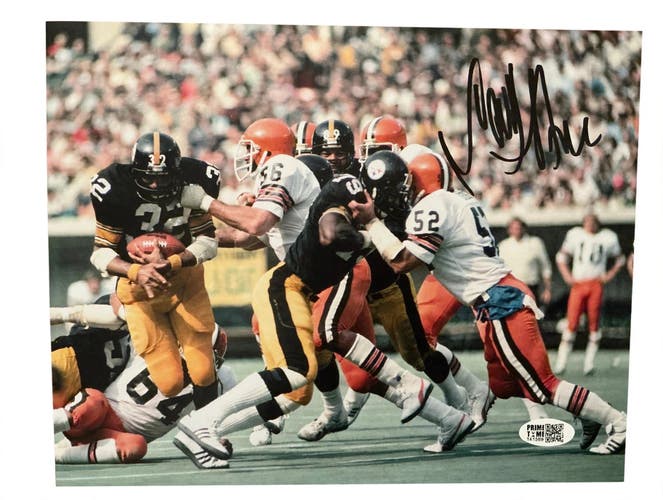 Larry Brown Autographed Signed 8x10 Photo Steelers Blocking Browns Prime Time
