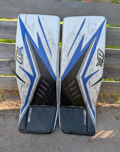 34" Brian's OPTiK 2 Goalie Leg Pads (Used)