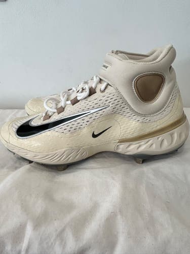 Nike Alpha huarache elite 4 “Armed Forces” Limited High Top Metal Cleats Size 11
