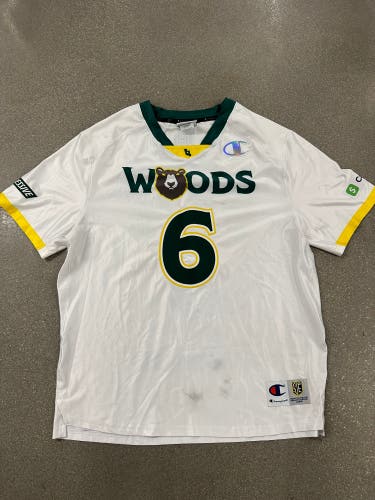 *GAME WORN* California Redwoods TD Ierlan game Jersey