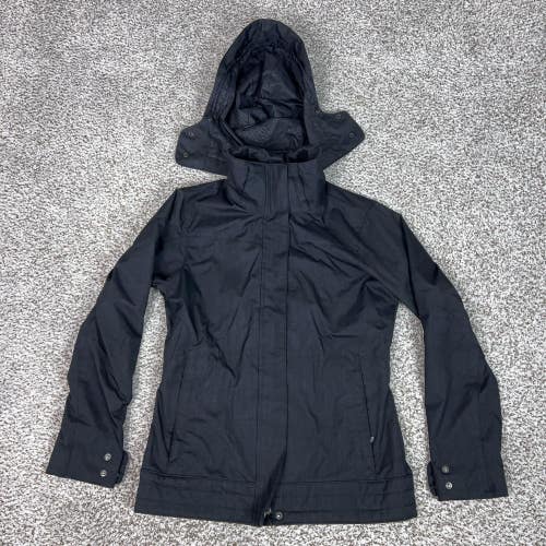 Columbia Jacket Womens S Gray Omni-Shield Interchange Hooded Outdoor Coat Winter