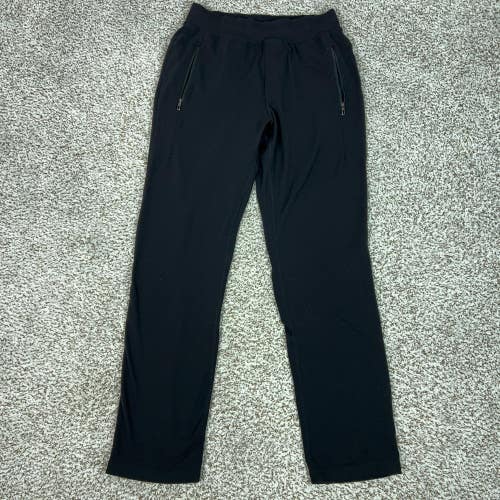 Lululemon Pants Mens Medium Black Track Pants Zip Pockets Running Gym Athletic