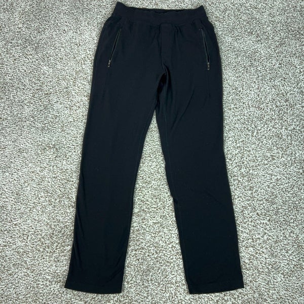 Lululemon Pants Mens Medium Black Track Pants Zip Pockets Running Gym Athletic