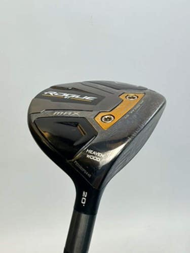 Callaway Rogue ST MAX Heavenwood 20 RH Cypher Fifty 5.5 Regular