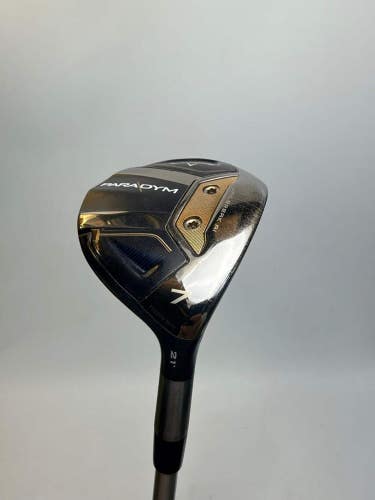 Callaway Paradym 7 Wood 21 RH Aldila Ascent 50 A Senior