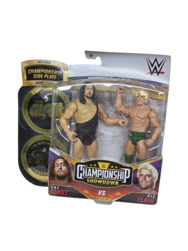 WWE Mattel The Giant vs. Ric Flair Championship Showdown Series 3 Figure